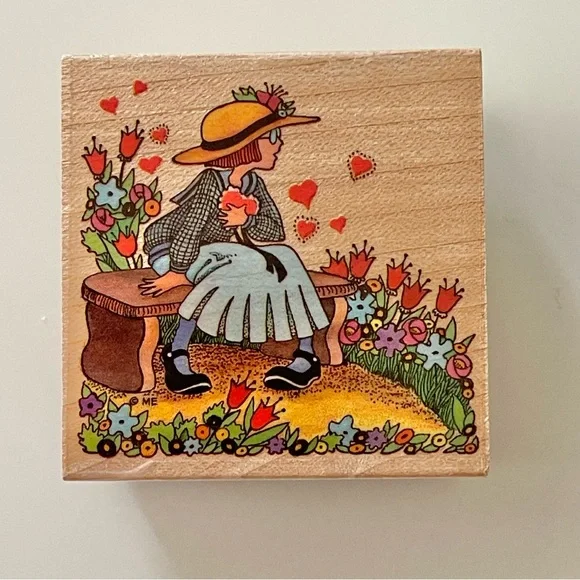 Mary Engelbreit Ink Stamps (3) and LOVE Ink Stamp - Picture 4 of 15